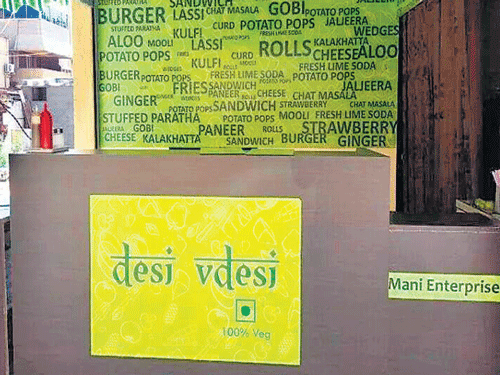 A glimpse of the eatery.