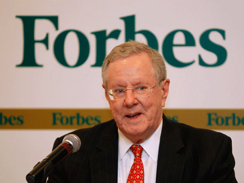 Steve Forbes, grandson of the company's founder, will maintain his role as chairman and editor-in-chief under the plan, which brings new capital into the publishing group. Reuters file photo