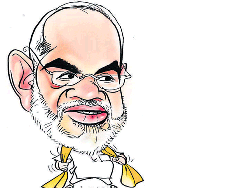 My Caricature Drawing of Honourble Prime Minister of India - Narendra Modi  | PeakD