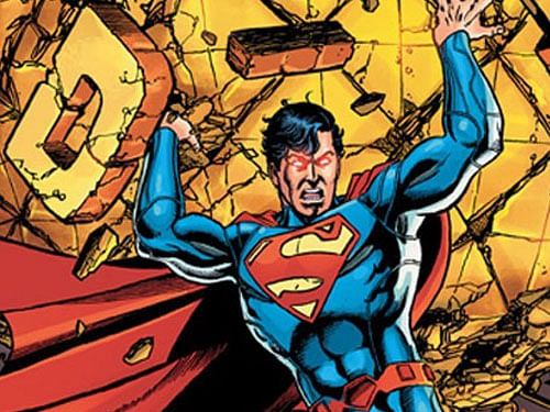 According to McAfee, Superman was the 'Most Toxic Superhero' with 16.5 per cent chances of landing on a website that has been tested positive for online threats. AP file photo