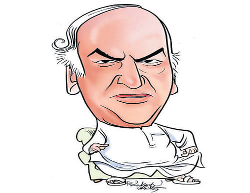 The poser by Kharge was in response to External Affairs Minister Sushma Swaraj's dig at him over his remarks on Tuesday that Narendra Modi should show his face in Parliament at least once a week. DH illustration