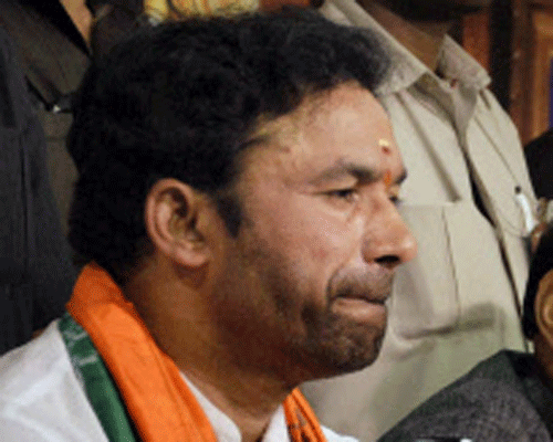 Telangana BJP president G Kishan Reddy today tried to defend his party MLA's controversial remarks about Sania Mirza, saying he was not opposing her being made the state's brand ambassador but was only arguing for students who have been denied scholarships as their parents settled in the region after 1956. PTI file photo