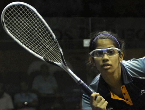 Indian squash star Joshna Chinappa suffered a 1-3 defeat against World No 4 Joelle King of New Zealand in the round of 16 to crash out of the women's singles competition at the 20th Commonwealth Games here on Friday. DH file photo