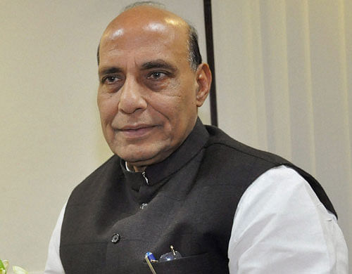 Home Minister Rajnath Singh today asked Uttar Pradesh Chief Minister Akhilesh Yadav to ensure communal harmony in the state in the wake of violence in Saharanpur and offered all help to contain the situation / PTI Photo