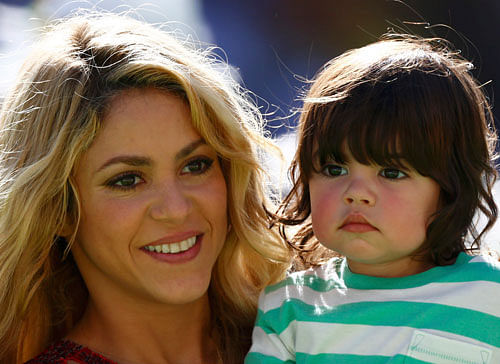 Pop star Shakira and her partner Gerard Pique are reportedly expecting their second child together. Reuters photo