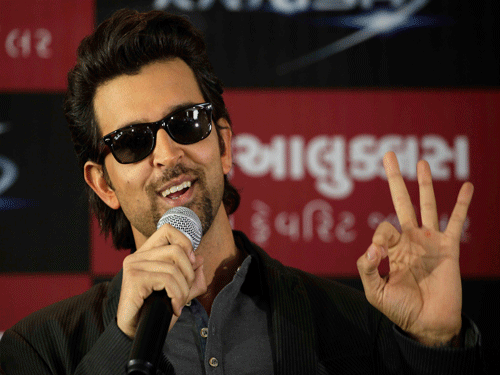 Reacting to rumours that his estranged wife Sussanne Roshan has demanded an alimony of a whopping Rs.400 crore, actor Hrithik Roshan has said it is 'fabricated news', which is 'testing my patience'. AP file photo