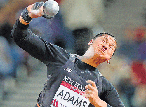 After winning her third shot put Commonwealth Games title to secure her 54th successive competition victory, double Olympic champion Valerie Adams revealed it was wearing the silver fern of New Zealand that keeps her pushing for more honours. AP Photo
