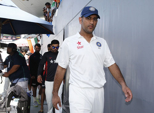The current Indian side under MS Dhoni does not match up to those giants but they showed a rare persistence to finish off a Test away from home, while notching up a 95 run win over England at the Lord, Reuters file photo