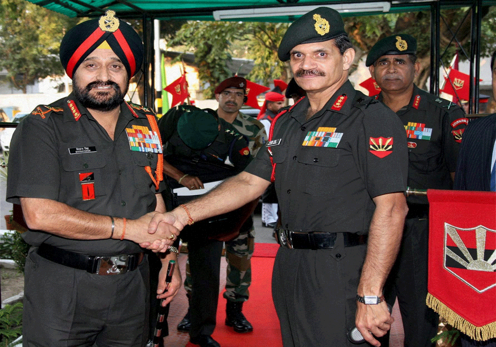 Army Chief Gen Dalbir Singh Suhag on Friday asserted that the Indian military would respond to Pakistani provocation on the Line of Control in a more than adequate, intense and immediate manner. PTI file photo