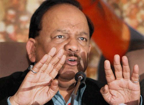 Union Health Minister Harsh Vardhan Saturday came down heavily on the Medical Council of India (MCI) for taking an anti-student stand when seats in medical colleges were cancelled by the Supreme court. PTI photo
