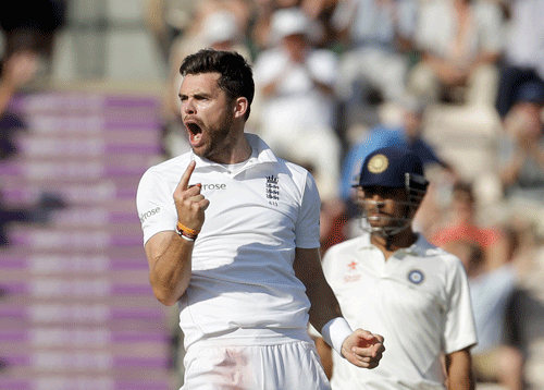 At the end of it all, James Anderson has been let off the hook without a ban for allegedly pushing and abusing Ravindra Jadeja, solely because of the lack of video evidence. AP file photo