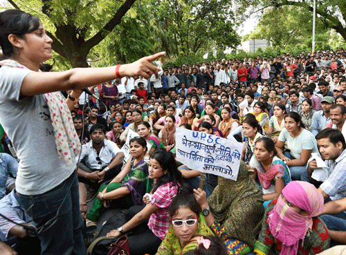 It is the 'poor' Hindi translation of English comprehension passages and other questions of Civil Services Aptitude Test (CSAT) that is bothering the aspirants, and not the English part of the paper, ABVP  said on Sunday. PTI file photo