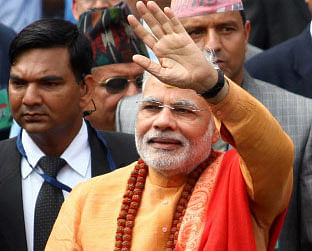 Prime Minister Narendra Modi today wound up his historic visit to Nepal with a slew of sops focussing on the 4 Cs - cooperation, connectivity, culture and constitution - to enhance bilateral ties. AP photo