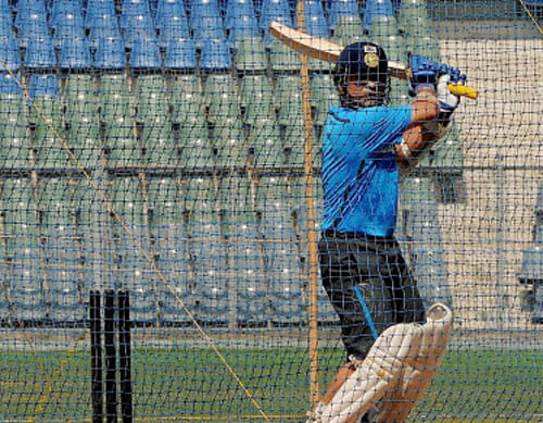 Sachin Tendulkar produced a fairytale run in the 2003 World Cup, which, in his own words, included the biggest match of his career, without facing a single ball in the nets, according to former teammate Rahul Dravid, who says the iconic cricketer defied imagination. File photo - PTI