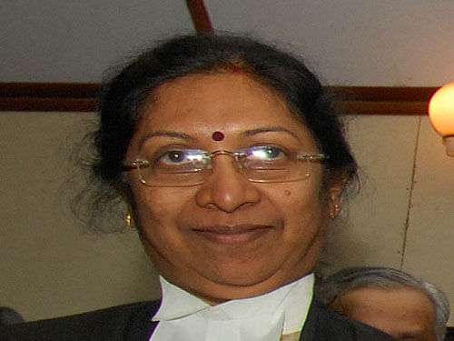Justice Manjula Chellur took oath on Tuesday as the first woman chief justice of the Calcutta High Court, the oldest high court in India. DH file photo