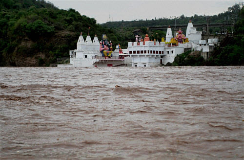 Moderate to heavy rains lashed most parts of north India, causing rivers in Uttarakhand to flow close to the danger mark and bringing down maximum temperatures across the region. PTI file photo