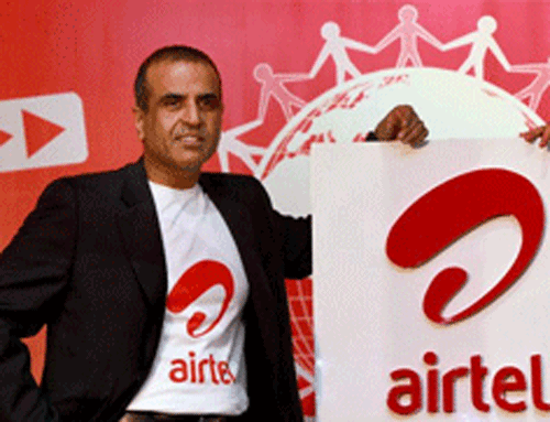 Bharti Airtel Ltd, India s top mobile phone carrier, on Thursday raised about Rs 2140 crorefrom a share sale in its unit Bharti Infratel Ltd to comply with a rule that requires listed companies to have a minimum 25 per cent public shareholding. PTI file photo