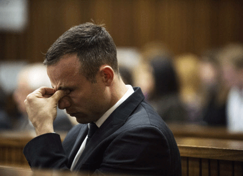 South African state prosecutor Gerrie Nel asked the judge in Oscar Pistorius' murder trial on Thursday to reject the Olympic and Paralympic track star's defence as 'devoid of any truth'. Reuters file photo