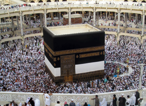 The Supreme Court on Thursday pulled up the Centre for tweaking the eligibility criteria it had fixed for private tour operators to send Haj pilgrims, saying that it was 'patently unacceptable'. AP file photo