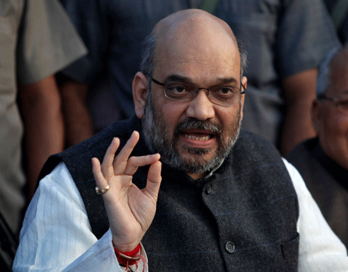 The BJP is now moving ahead as a party for the poor, said Amit Shah who was installed as the party president Saturday. Reuters file photo