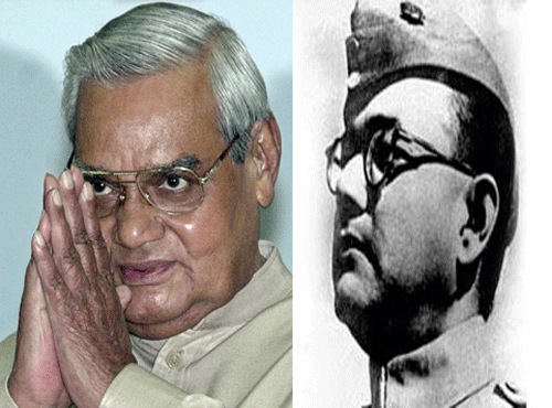 Speculation is rife that former Prime Minister Atal Bihari Vajpayee and Netaji Subhas Chandra Bose may be named for the country's highest civilian award Bharat Ratna. AP/PTI file photos