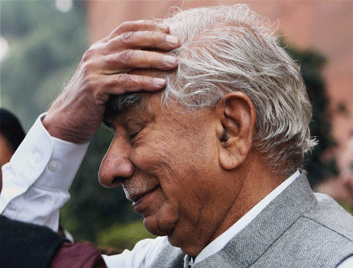 Former Cabinet minister and BJP rebel leader Jaswant Singh continued to remain on life support systems and under the continuous observation of medical experts in hospital on Sunday. PTI file photo