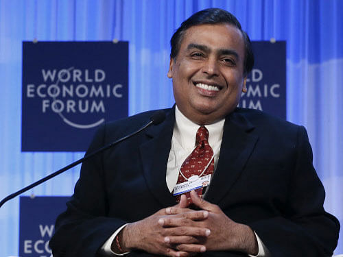 The top five Indian billionaires led by Reliance Industries Chairman Mukesh Ambani collectively control USD 85.5 billion (about Rs 5,23,897 crore) in personal wealth, accounting for nearly half of the country's total billionaire wealth, a new study said today. Reuters photo