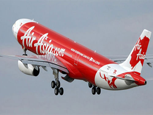 AirAsia India, the latest entrant in domestic air space, has lowered its fares by 20 per cent for a limited period on all its flights. PTI file photo