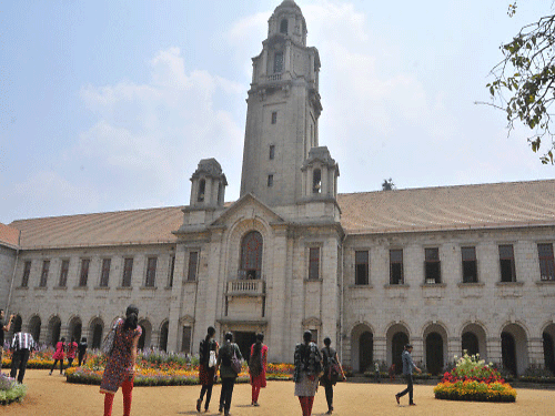 Its raining money on Indian Institute of Science. DH file photo