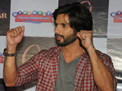Shahid Kapoor says a lot of good things in his career have come his way courtesy filmmaker Vishal Bhardwaj who has worked with the actor in 'Kaminey' and now in 'Haider'. DH file photo