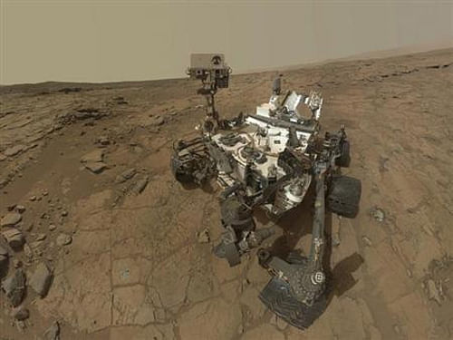 NASA's Mars rover Curiosity may have to find an alternative route to the base of a huge Red Planet mountain after the one-tonne robot got stuck in sand in the 'Hidden Valley'. Reuters file photo
