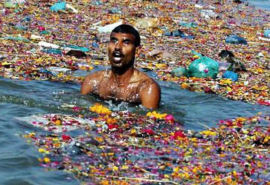 With the Narendra Modi Government according top priority to cleaning River Ganga, the Centre has set a target of three years to rejuvenate the polluted holy river. Reuters photo