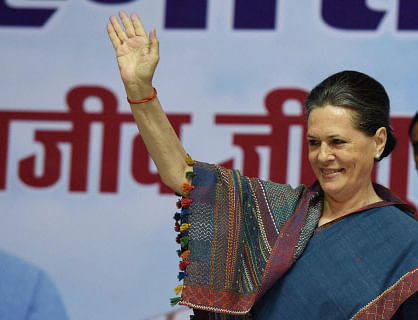 Lamenting that Congress lost in the Lok Sabha polls despite doing so much Sonia Gandhi today asserted that her party will stage a comeback even as she attacked BJP, saying it had shown false dreams and people got caught in the trap. PTI photo