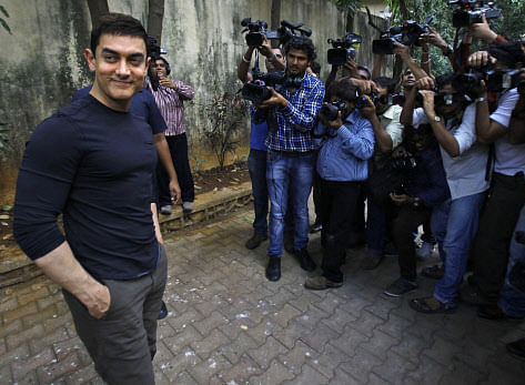 His success is about the right decisions at the right time, but Aamir Khan confesses that the important decisions of his life were never supported by the people around him. However, now when he looks back, he cherishes the fact that he lived his life on his terms and conditions. AP photo