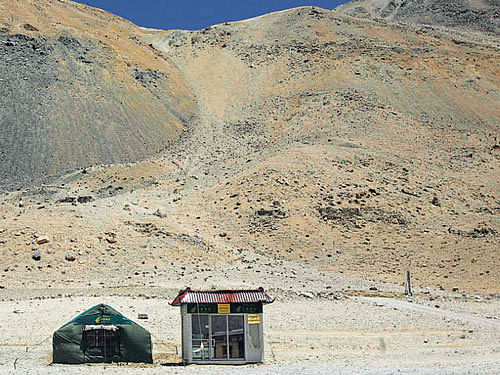 The world's highest post office is near the Mount Everest base camp in Tibet at a whopping 17,060 feet. REUTERS file photo