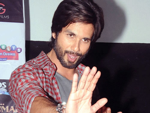 Actor Shahid Kapoor says he is yet to take a call on doing the Hindi remake of Telegu hit Magadheera. DH file photo