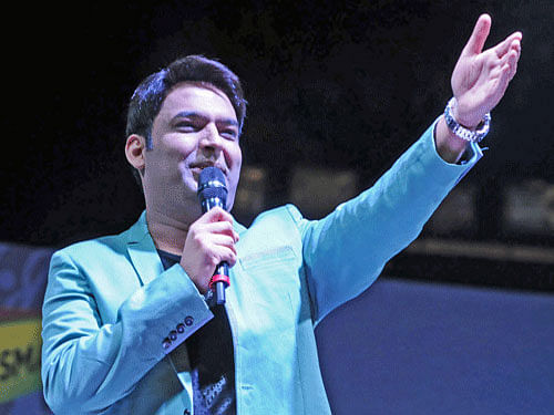 Popular stand-up comedian Kapil Sharma, who is set to make his Bollywood debut with director duo Abbas-Mustan's untitled film, is looking forward to it and says he will start shooting for the film in November. DH file photo