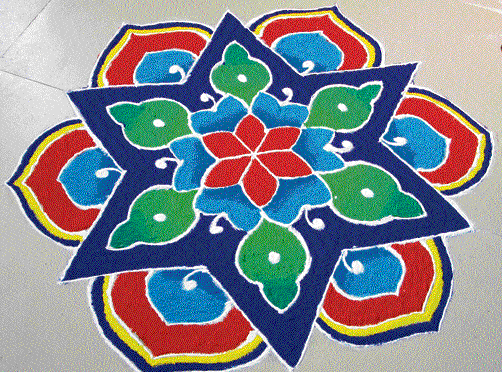 While rangoli may have adapted to the new trends with time, its cultural significance remains unaltered. It still signifies a rare synthesis of joy, faith, protection and beauty, observes Usha S