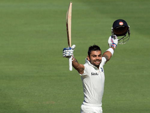 Under-fire batsman Virat Kohli finally came good and the bowlers delivered to help India beat Middlesex by 95 runs in the the 50-over practice game at Lord's here on Friday. File photo- AP
