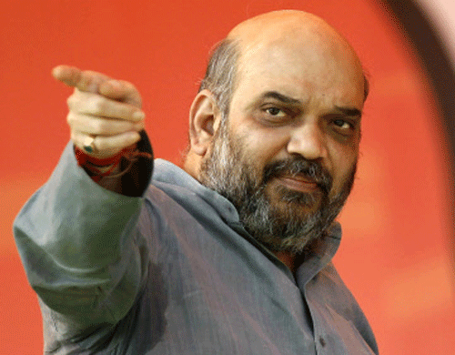 BJP President Amit Shah is headed tomorrow to Jammu and Kashmir on a two-day visit in a bid to consolidate and strengthen the party's position in the state where Assembly elections are slated for later this year. Reuters file photo