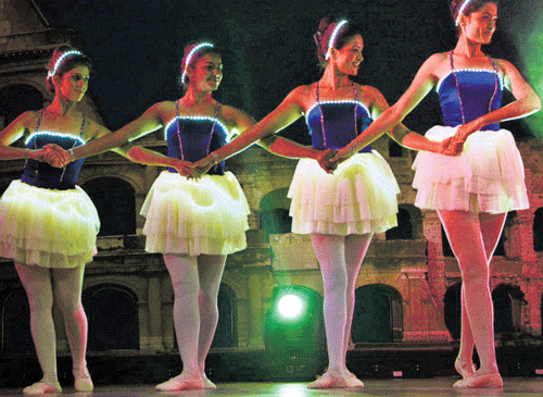 The dancers brought the Renaissance period alive.