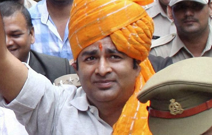 Controversial BJP MLA Sangeet Som, an accused in Muzaffarnagar riots, has been accorded Z category security by the Centre, a move that came under scathing attack from Opposition today which termed it as a license for killing and a cruel joke with the victims. PTI photo