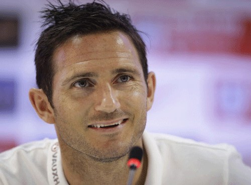 England midfielder Frank Lampard has retired from international football after winning 106 caps. AP file photo