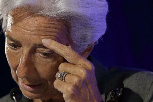 IMF chief Christine Lagarde today said she is under official investigation for negligence in a French corruption probe that dates back to her days as finance minister. Reuters photo