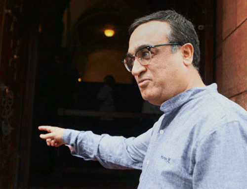 'The Congress, which is the main opposition party, has not levelled any allegations against Rajnath Singh. We would like to know what the allegations are and who is behind it,' AICC general secretary Ajay Maken told reporters. PTI file photo