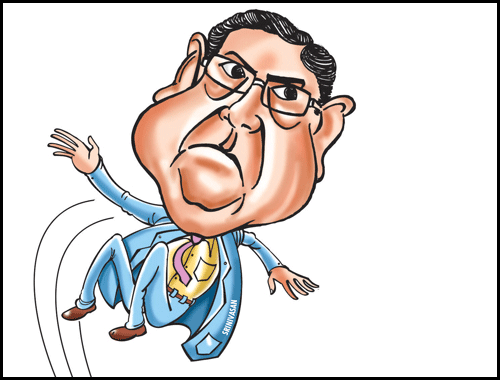 The Mudgal committee had earlier conducted the probe in the scandal and had submitted in a sealed envelope its report in which names of Srinivasan and 12 cricketers were mentioned. DH illustration