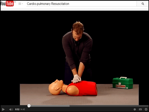 YouTube is full of videos depicting life saving techniques like Cardio-pulmonary Resuscitation (CPR) and Basic Life Support (BLS) but only a handful of these provide instructions which are consistent with recent health guidelines, says a new study. Screen grab for representation purpose