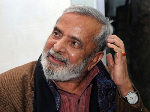 The remarks of a BJP corporator on Jnanapith awardee late U&#8200;R&#8200;Ananthamurthy invited condemnation from the Congress councillors during the Palike Council meeting on Saturday. DH file photo