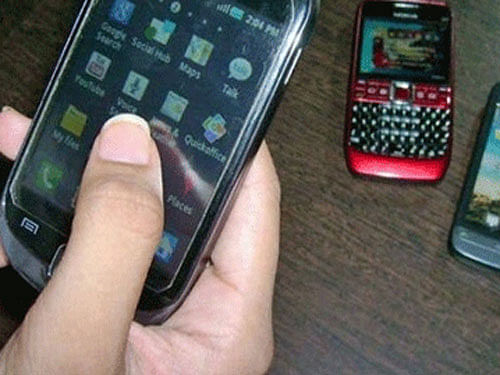 Growing popularity of smartphones and rising data usage in India is also making the country a favourite among cyber criminals, who are increasingly attacking mobile phones using malware. PTI file photo. For representation purpose