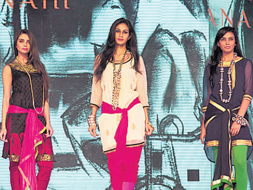 Participants on the ramp.